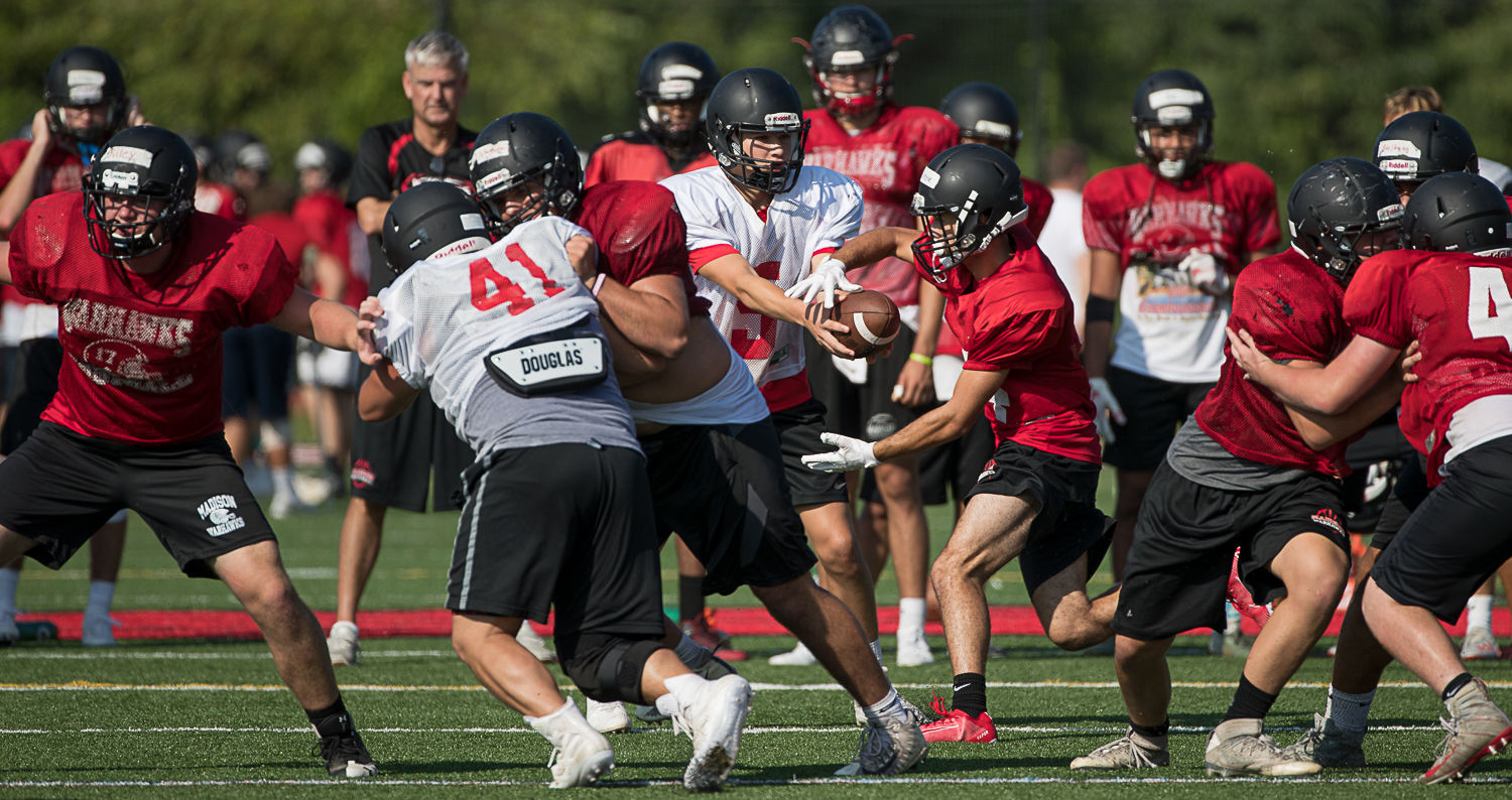 Madison football practice 2